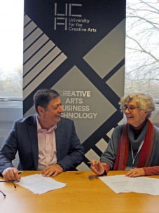 New Ashgate Gallery renews partnership with the University for the Creative Arts (UCA)