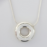 Necklace - Large chunky torus 